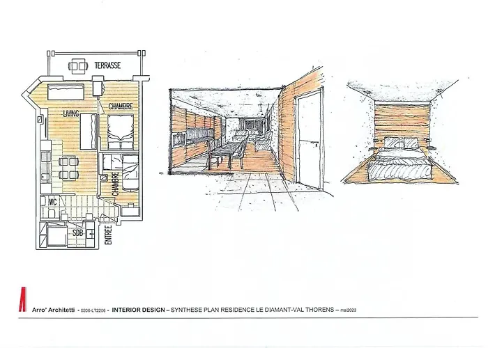 Diamant - De Standing Renove Par Architecte Mae-9184 * Val Thorens
